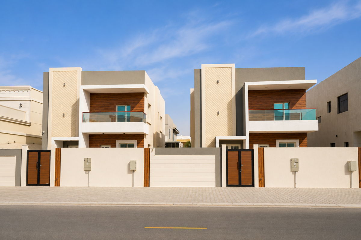 Al Dar villa community in Ajman, built by Al Telal Building Contracting — 2