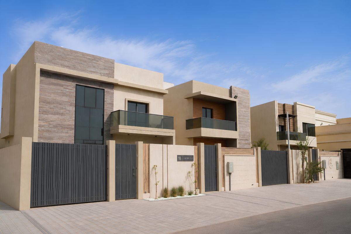 Al Dar villa community in Ajman, built by Al Telal Building Contracting — 4