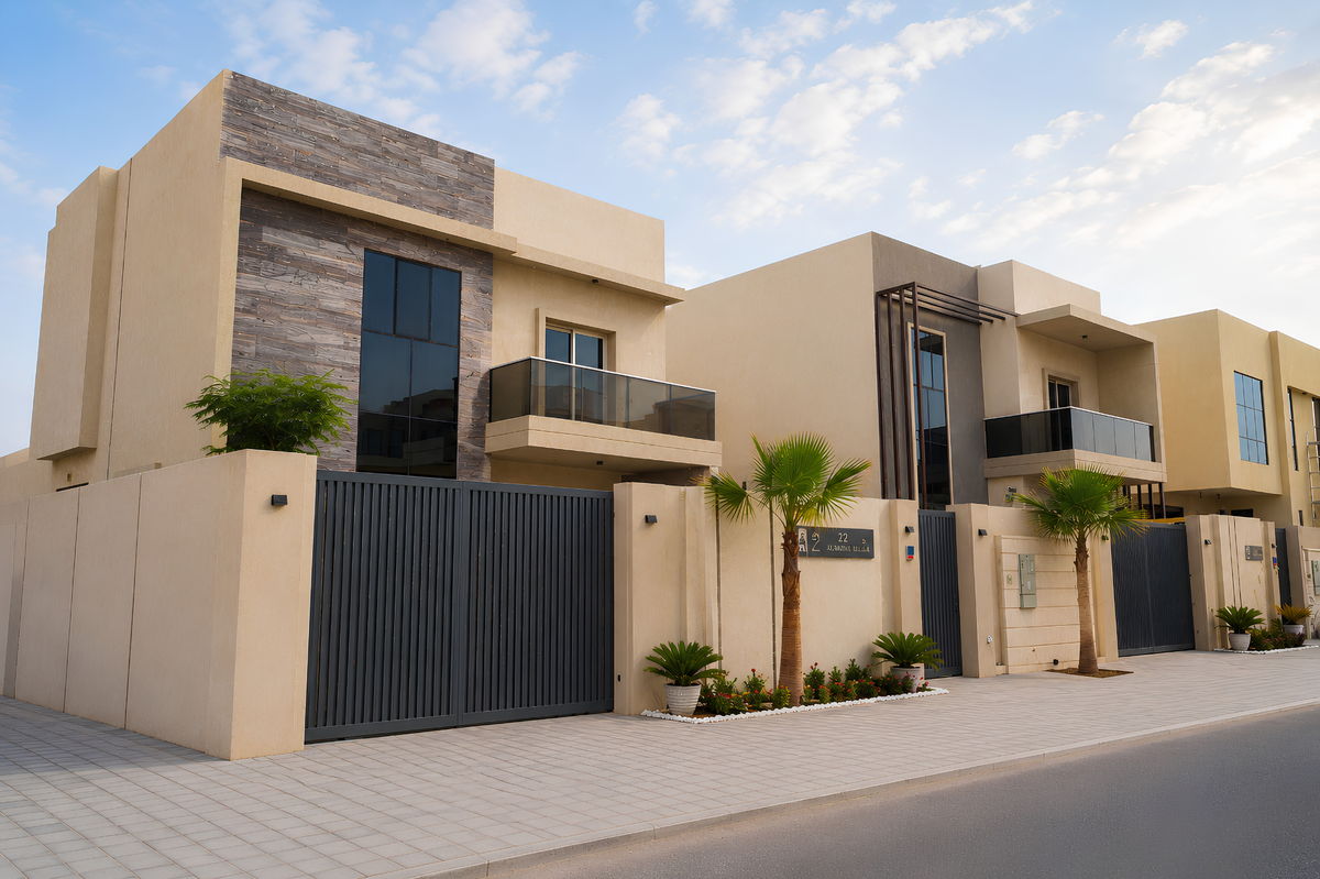 Al Dar villa community in Ajman, built by Al Telal Building Contracting — 6