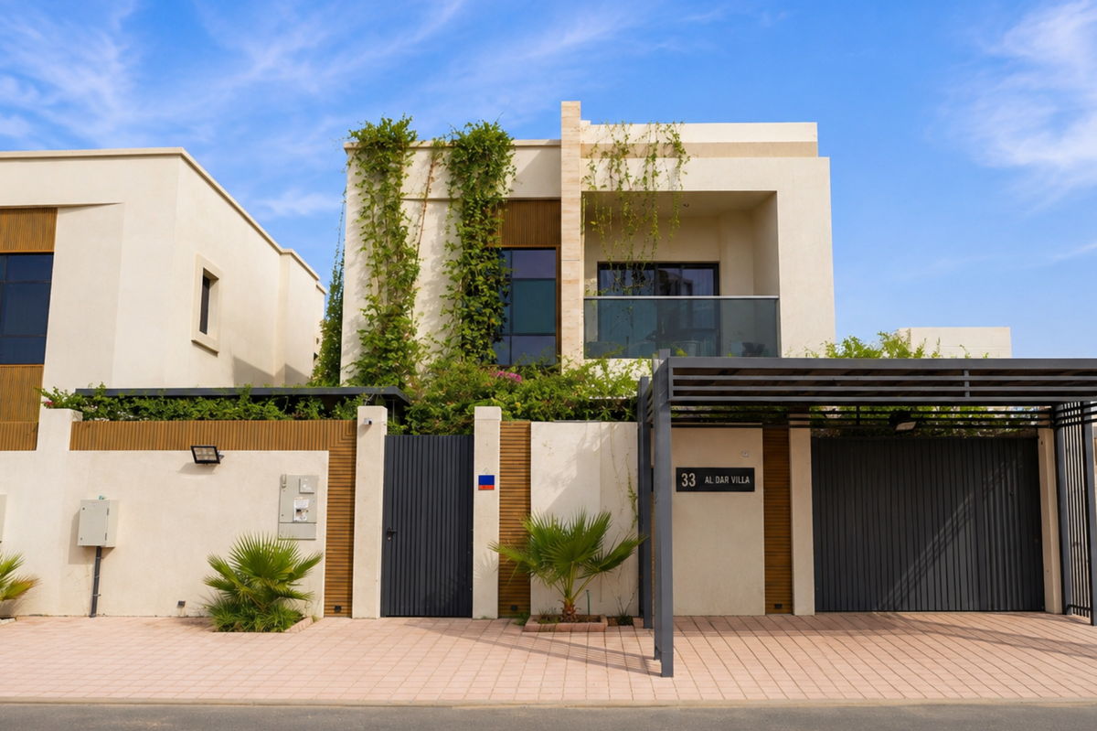 Al Dar villa community in Ajman, built by Al Telal Building Contracting — 9
