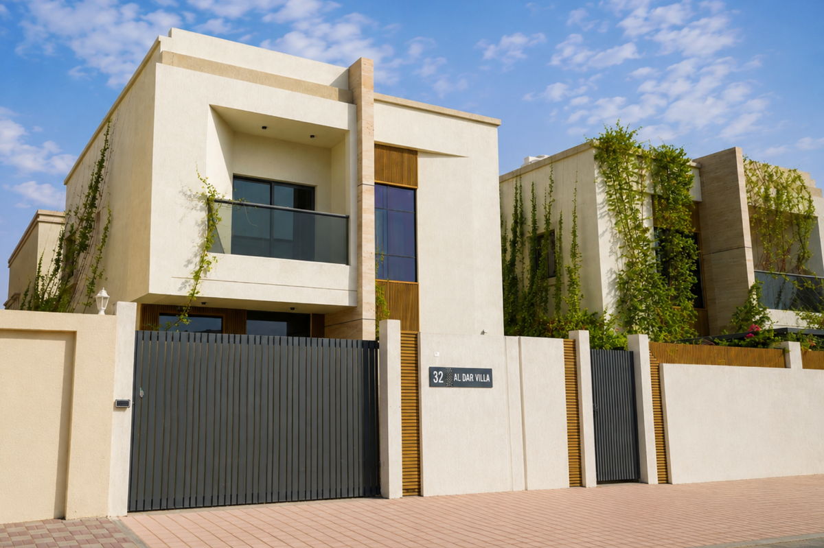 Al Dar villa community in Ajman, built by Al Telal Building Contracting — 10