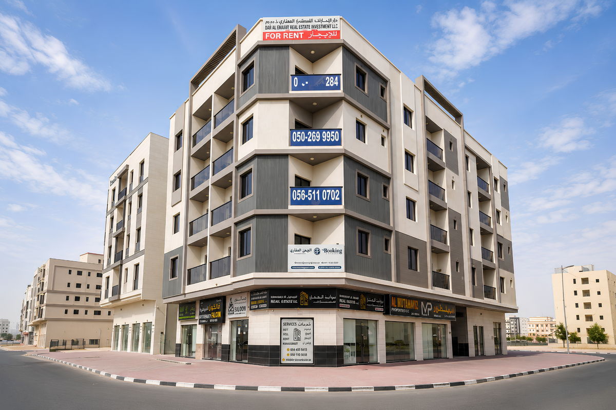 Residential building A-143 in Ajman, built by Al Telal Building Contracting — 1