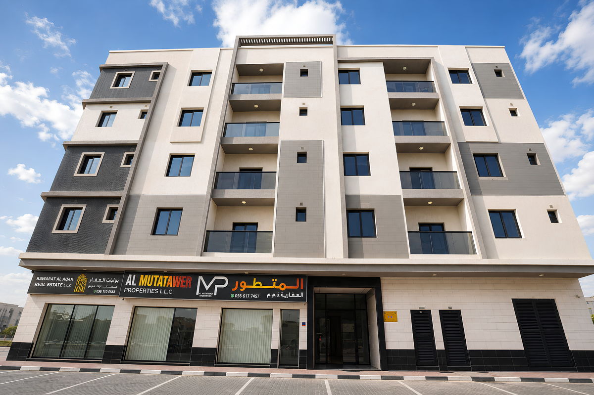 Residential building A-143 in Ajman, built by Al Telal Building Contracting — 2