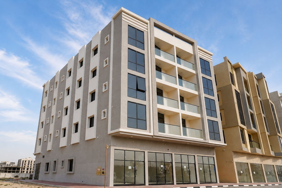 مبنى سكني A-151 في عجمان، من تنفيذ شركة التلال لمقاولات البناء