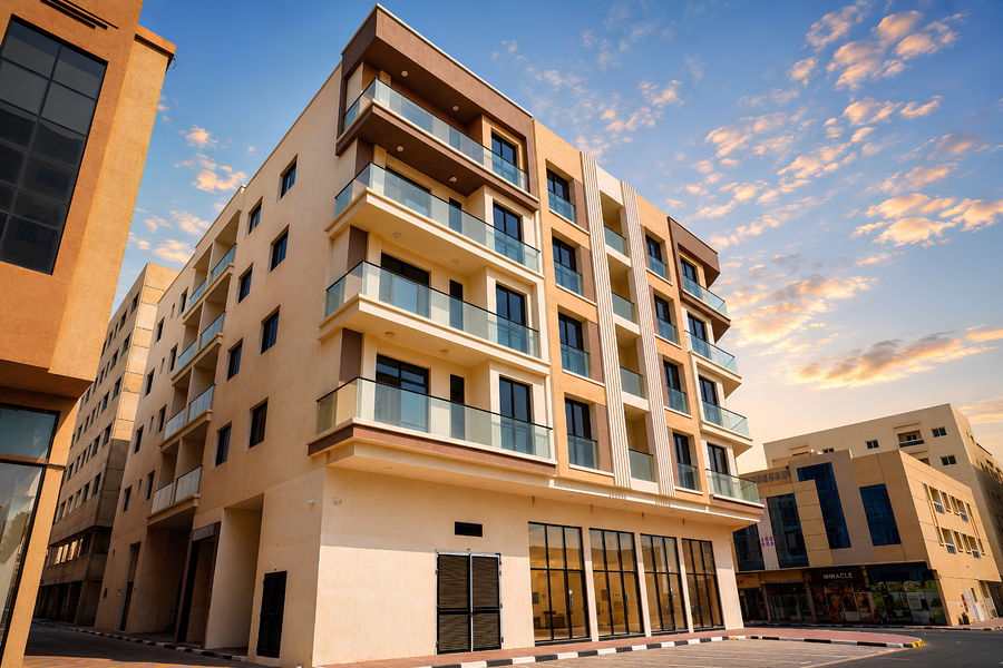 مبنى سكني A-153 في الجرف 3 بعجمان، من تنفيذ شركة التلال لمقاولات البناء