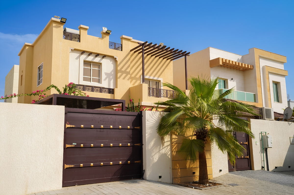 Saray villa community in Ajman, built by Al Telal Building Contracting — 2