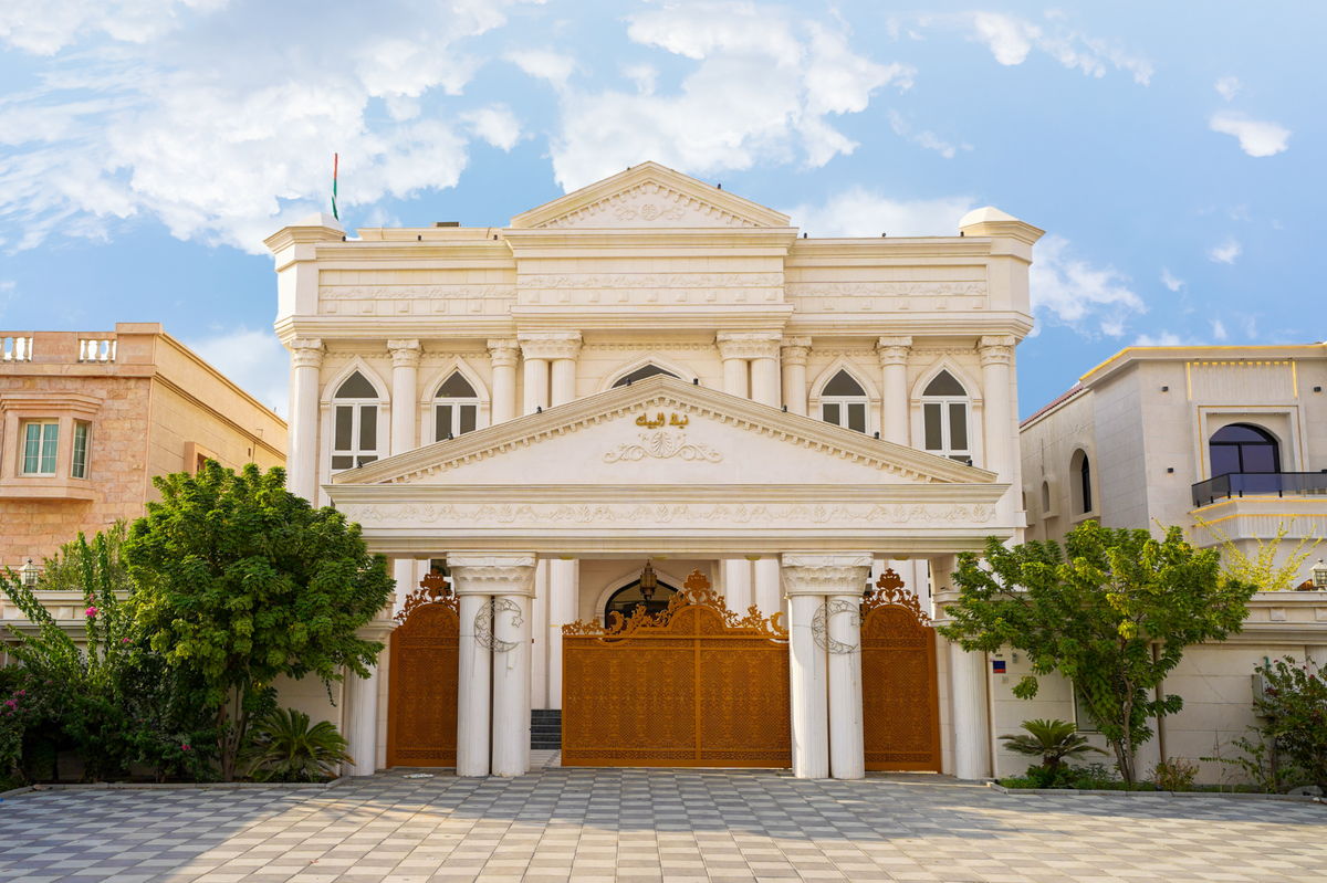 Classical villa A-109 in Ajman, built by Al Telal Building Contracting — 1