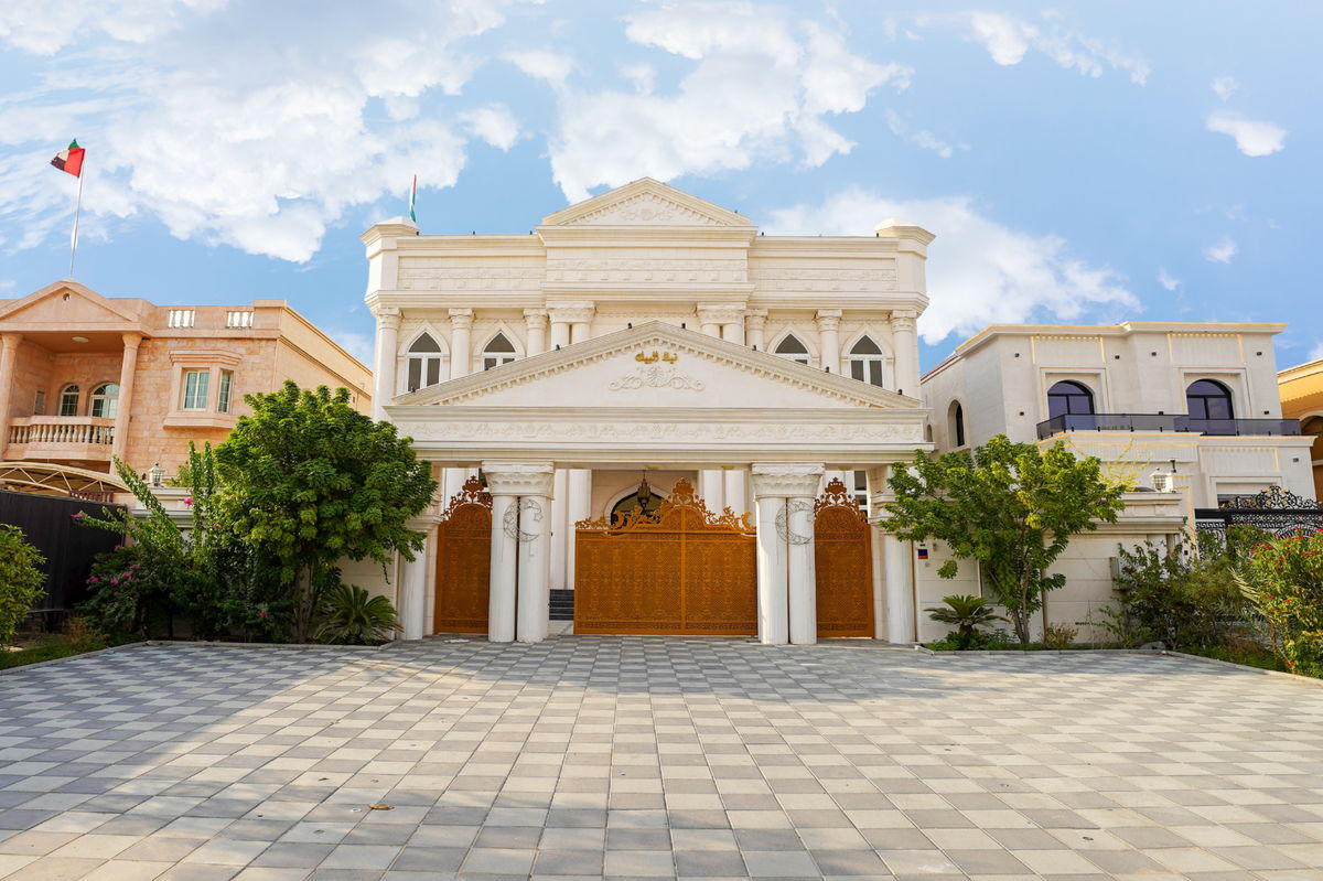 Classical villa A-109 in Ajman, built by Al Telal Building Contracting — 2